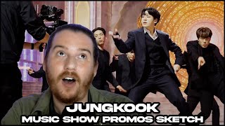 BTS: Jung Kook Music Show Promotions Sketch | REACTION