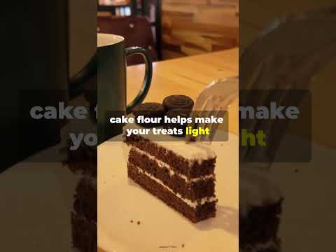 Is Cake Flour Better for Baking? #shorts