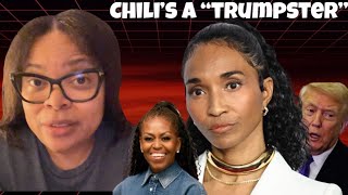 Backlash!! TLC “Chilli” Exposed- A MAGA Supporter & Spreader of “Michelle Obama’s A Man” Rumor