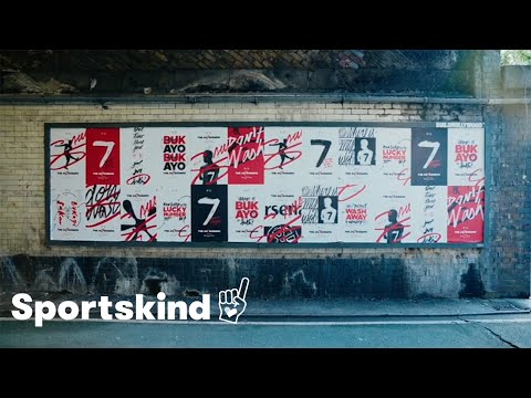 Watch Arsenal soccer fans on a London treasure hunt for posters signed by Bukayo Saka Sportskind