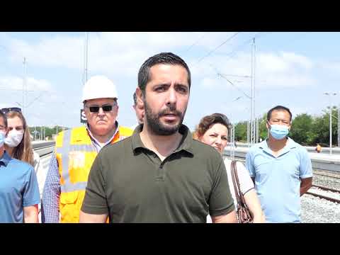 Momirović: Sve bliži kraj radova na brzoj pruzi od Beograda do Novog Sada