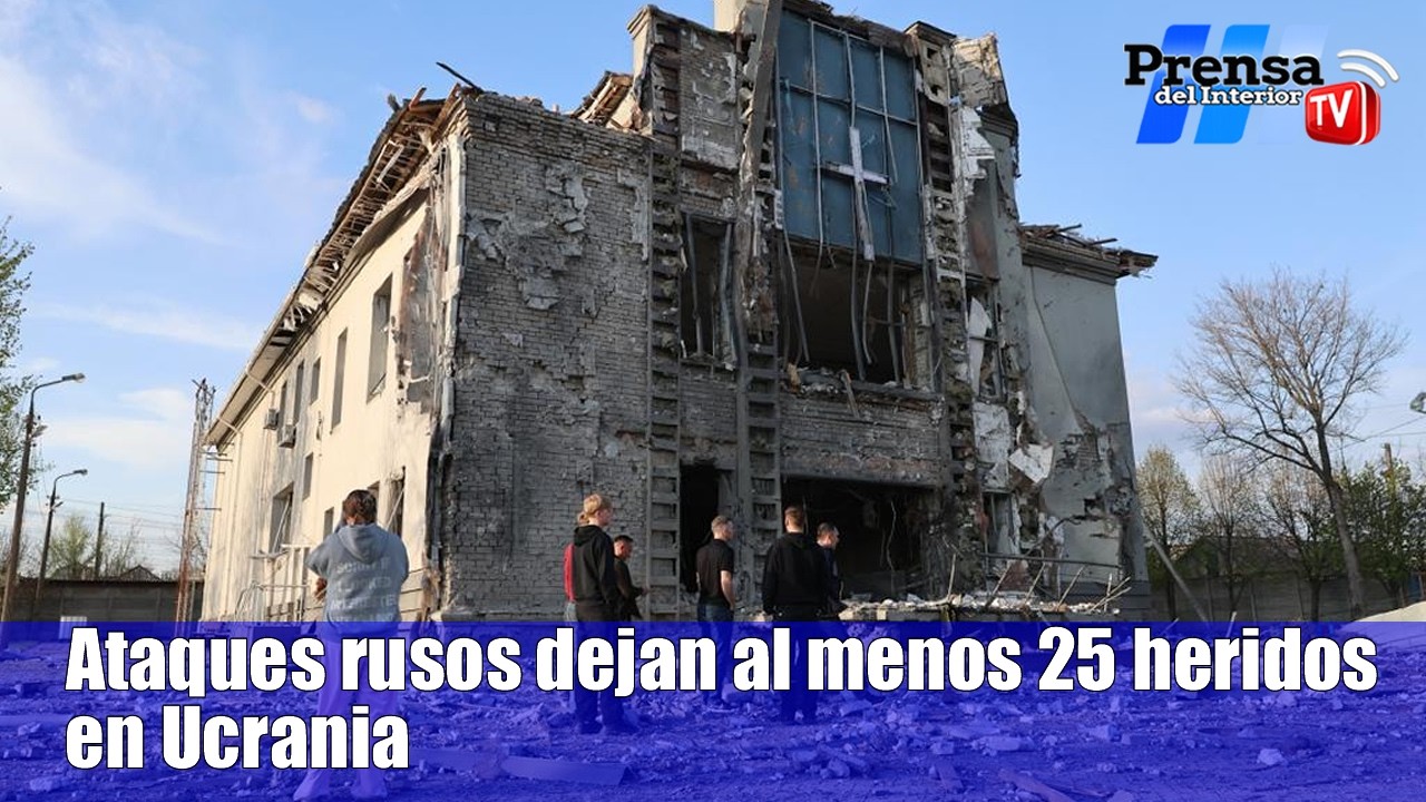 Ataques en Ucrania dejan al menos 25 heridos: Bombardeos reavivan la tensión