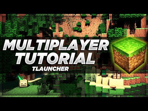 How to play Multiplayer on Minecraft! [Tlauncher - Easy - 2020]