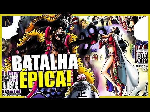 LUTA ÉPICA: BARBA NEGRA VS BOA HANCOOCK! - VEJA COMO FOI - ONE PIECE 1059