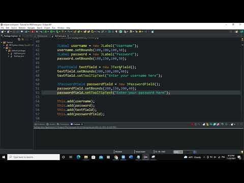 Java GUI Tutorial #69 - Using a Tooltip on GUI Components In Java GUI Swing