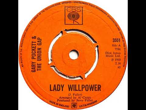UK New Entry 1968 (176) Gary Puckett & The Union Gap - Lady Willpower