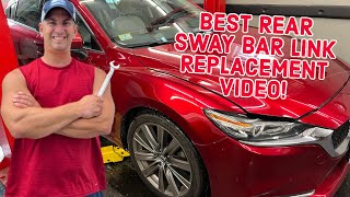 2014-2021 Mazda 6 Rear SWAY BAR Stabilizer LINK REPLACEMENT Guide!
