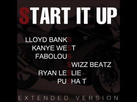 Lloyd Banks Ft Kanye West, Swizz Beatz, Ryan Leslie, Fabolous & Pusha T- Start It Up (REMIX)