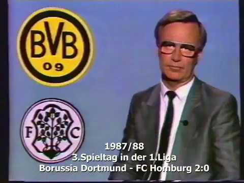 1987/1988 03. Spieltag  Borussia Dortmund - FC Homburg