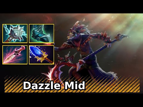 Dazzle Mid Build, Aghanim's Scepter| Dota 2 New Meta Highlights