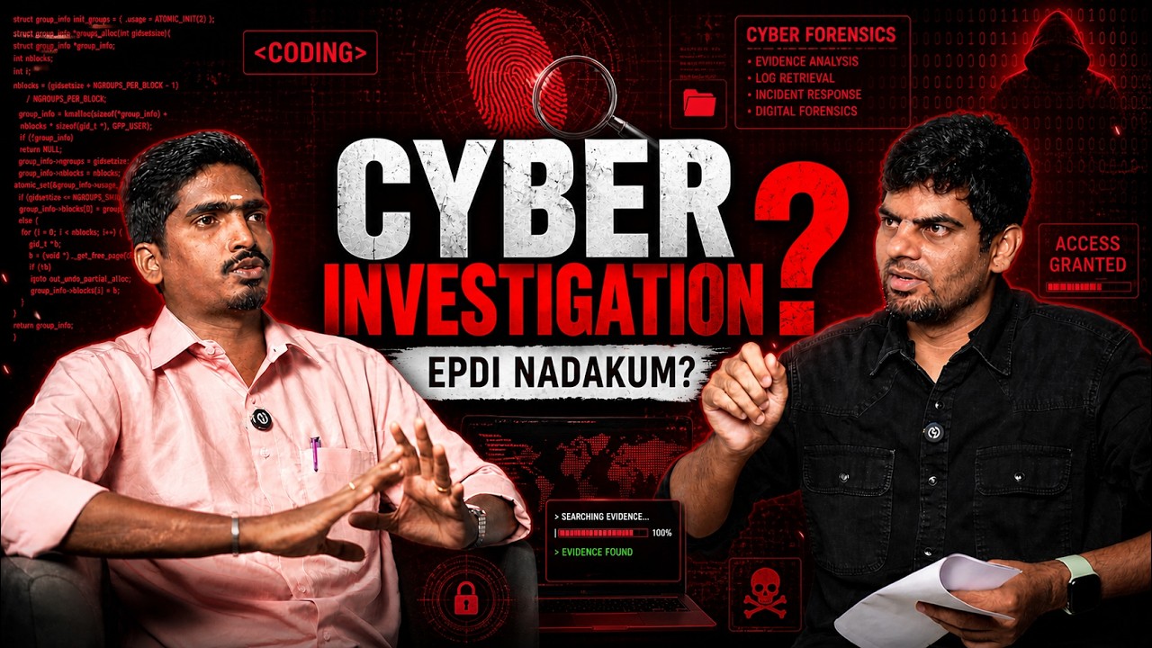 Cyber Forensics Podcast with Ashok — Trailer Out Now 🎥 Full video will be LIVE soon on YouTube