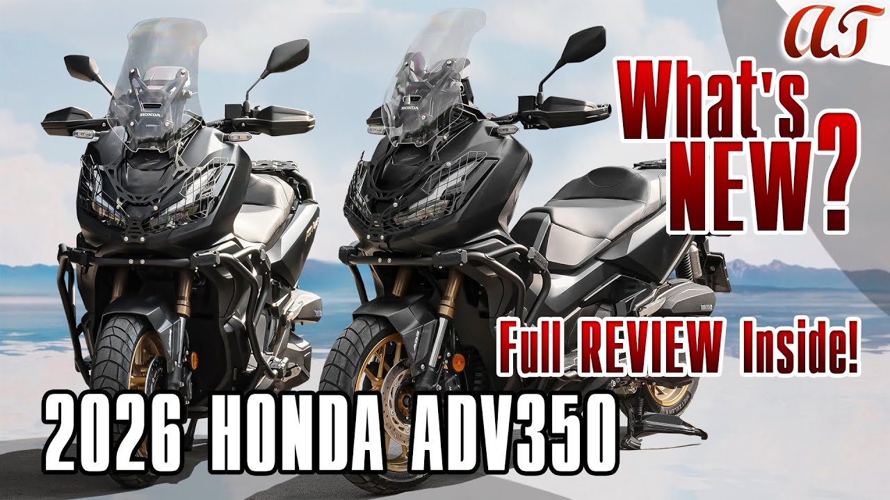 2026 HONDA ADV350 * What's NEW? Full REVIEW Inside! SPECS, COLORS, key FEATURES * A&T Design