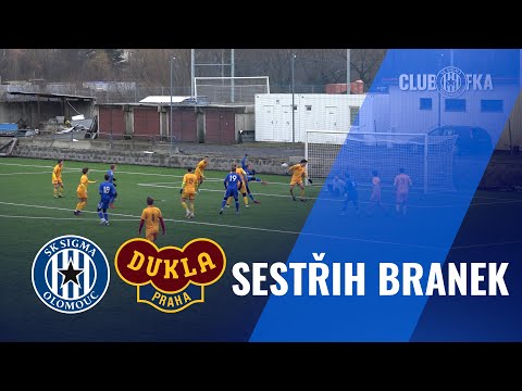 Příprava, SK Sigma Olomouc U19 - FK Dukla Praha U19 6:3