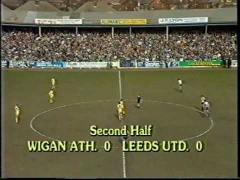 Leeds United movie archive - Wigan Athletic v Leeds FA Cup 6th Rnd Highlights 15/03/1987