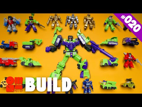Transformers Devastator | Upgrade Kit for Transformers Devastator | Blokees Figures | Beat Building