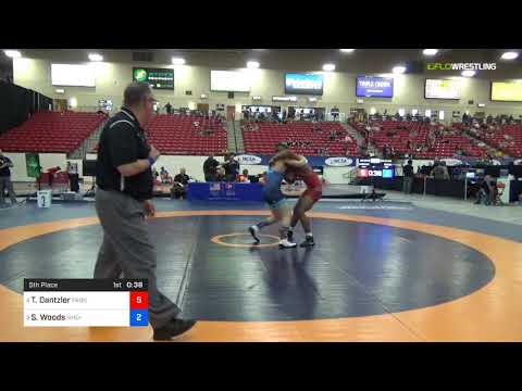 2018 Marine Corps US Open/UWW Junior Greco Roman 82 5th Place - Tommy Dantzler (Fron) Vs. Spencer