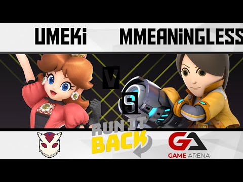 Umeki [Daisy] vs Mmeaninglessnamee [Mii Gunner] | Run it Back! 2GG