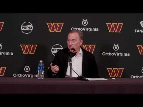 Managing Partner Josh Harris Speaks to the Media After the 2024 Season | Washington Commanders