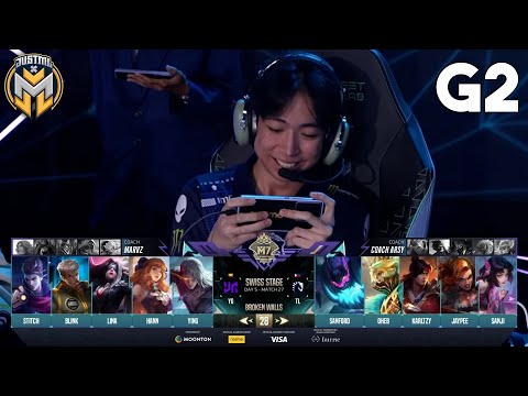 TLPH vs YG - GAME 2 |  SWISS STAGE DAY 5 | M7 World Championship