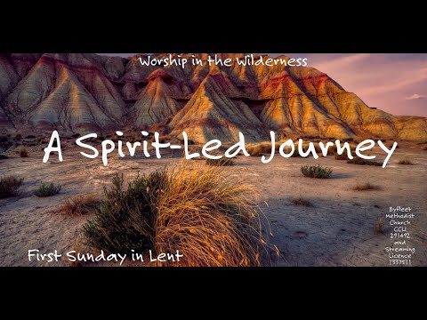 led by the spirit into the wilderness