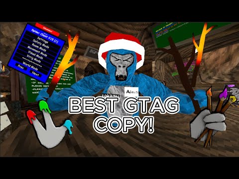 This Gorilla Tag Copy is CRAZY! (MODS) (FREE COSMETICS) (AND MORE)