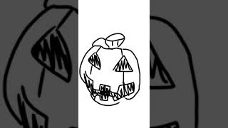ハロウィンだと忘れていたので雑にハロウィンイラスト