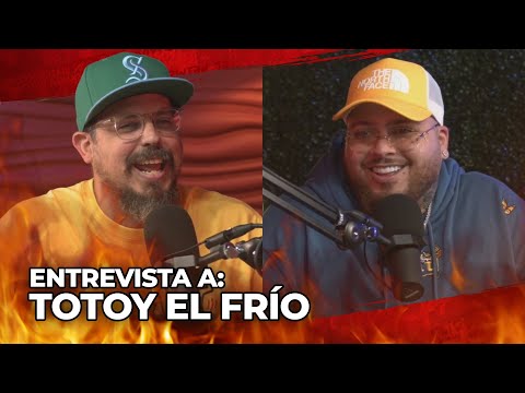 TOTOY EL FRÍO fumando en el estudio (y sin c0j0nes le tiene)