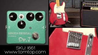 Video thumbnail for Joyo Dr.J D-50 Green Crystal Overdrive Electric Guitar Effect Pedal True Bypass by TOMTOP