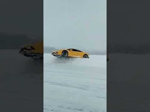 Now this is strange.. ❄️Hashtags #lamborghini