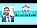 Jitin S Journey From Skill Lync To Carnegie Mellon 5 Top Universities