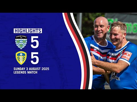 Whitby Town 5 Leeds United 5 | Legends Match Highlights