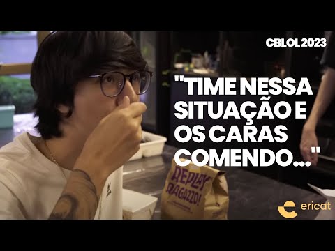 ERICAT REAGE VLOG LOUD NA SEMANA 3 DO CBLOL 2023 1º SPLIT