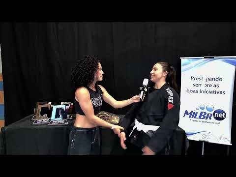 Iany Lima-Bom Jesus Da Penha MG- Entrevista para Julia Quintanilha no Night Combat 2026. #nightcomba