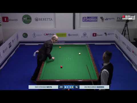 Barbini Riccardo VS Nista Stefano - 21° Campionato Italiano Brescia