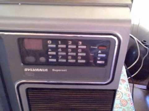 Sylvania TV Set Model RXC178WA04