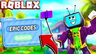 Roblox Simulator Codes Kenh Video Giải Tri Danh Cho Thiếu Nhi - get rich using these epic codes in roblox selfie simulator