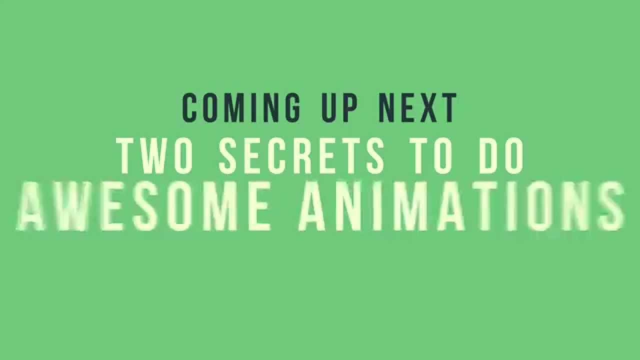 Lesson 1 - Introduction to 2D Animation With No Drawing Skills