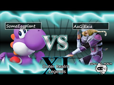 ORLXI - AxG Exia (Sheik) vs. SomeEggplant (Yoshi) - POOLS - Smash 4 - Wii U