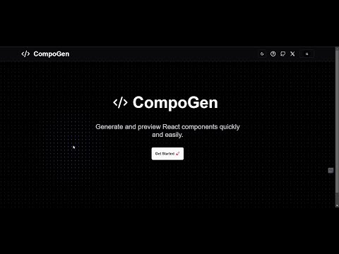 CompoGen video preview