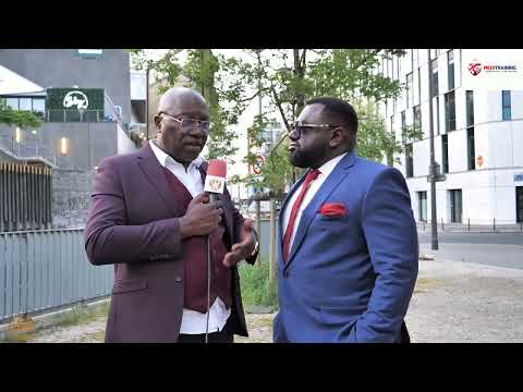 Dr Christian TCHAM entretien après la conférence de presse à Paris