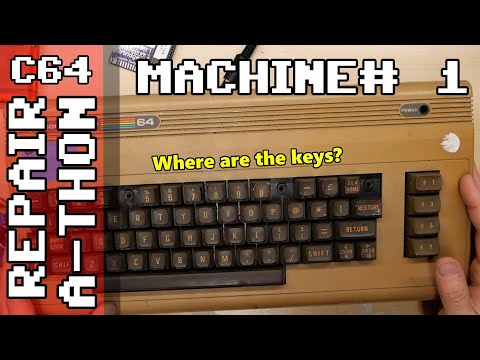 2021 C64 Repair-a-thon #1: "It stumped me!"