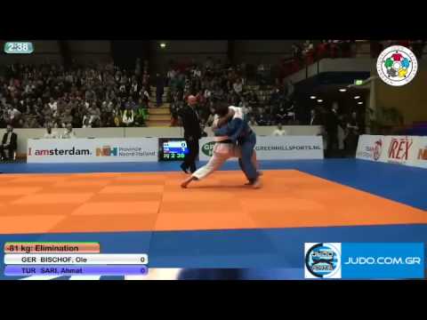 Judo Grand Prix Amsterdam 2011 -81kg BISCHOF (GER)-SARI (TUR)