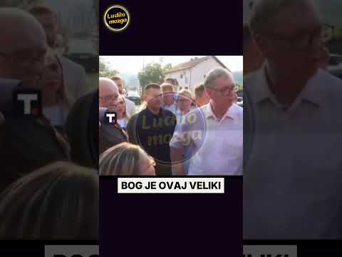 JEDAN ČOVEK nikad sreću ne imao #komedija #parodija #vucic