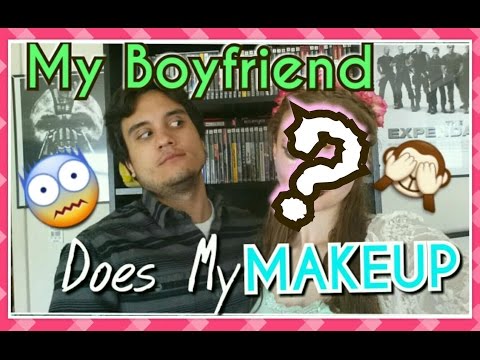 My Boyfriend Does My Makeup Challenge! Video
