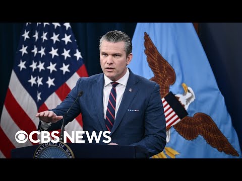 Pentagon holds first briefing since U.S.-Israeli war on Iran began | full coverage