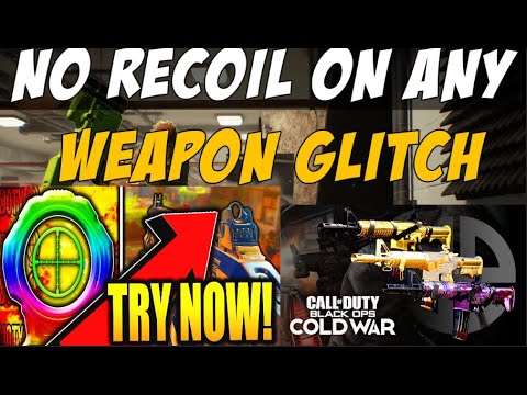 COLD WAR GLITCHES: CRAZY EQUIPMENT GLITCH **NO RECOIL**