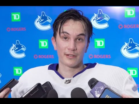 Akito Hirose First Canucks Interview