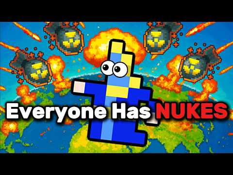 WorldBox But EVERYONE Has NUKE Launchers!