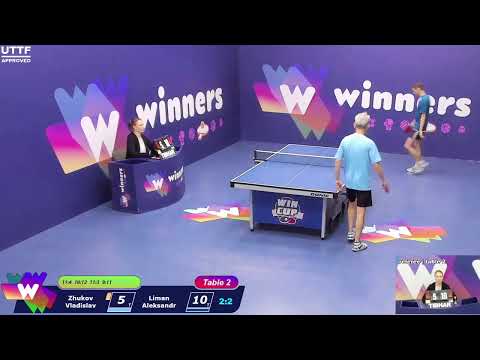 WINners CUP table 2  08.11 Zhukov Vladislav - Liman Aleksandr  16:45