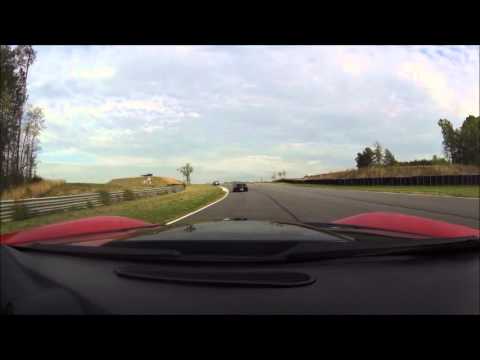 Randy Pobst takes the wheel of my Viper ACR - dash view